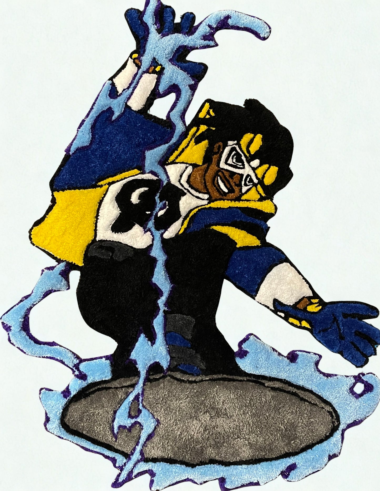 Static Shock Rug ⚡️